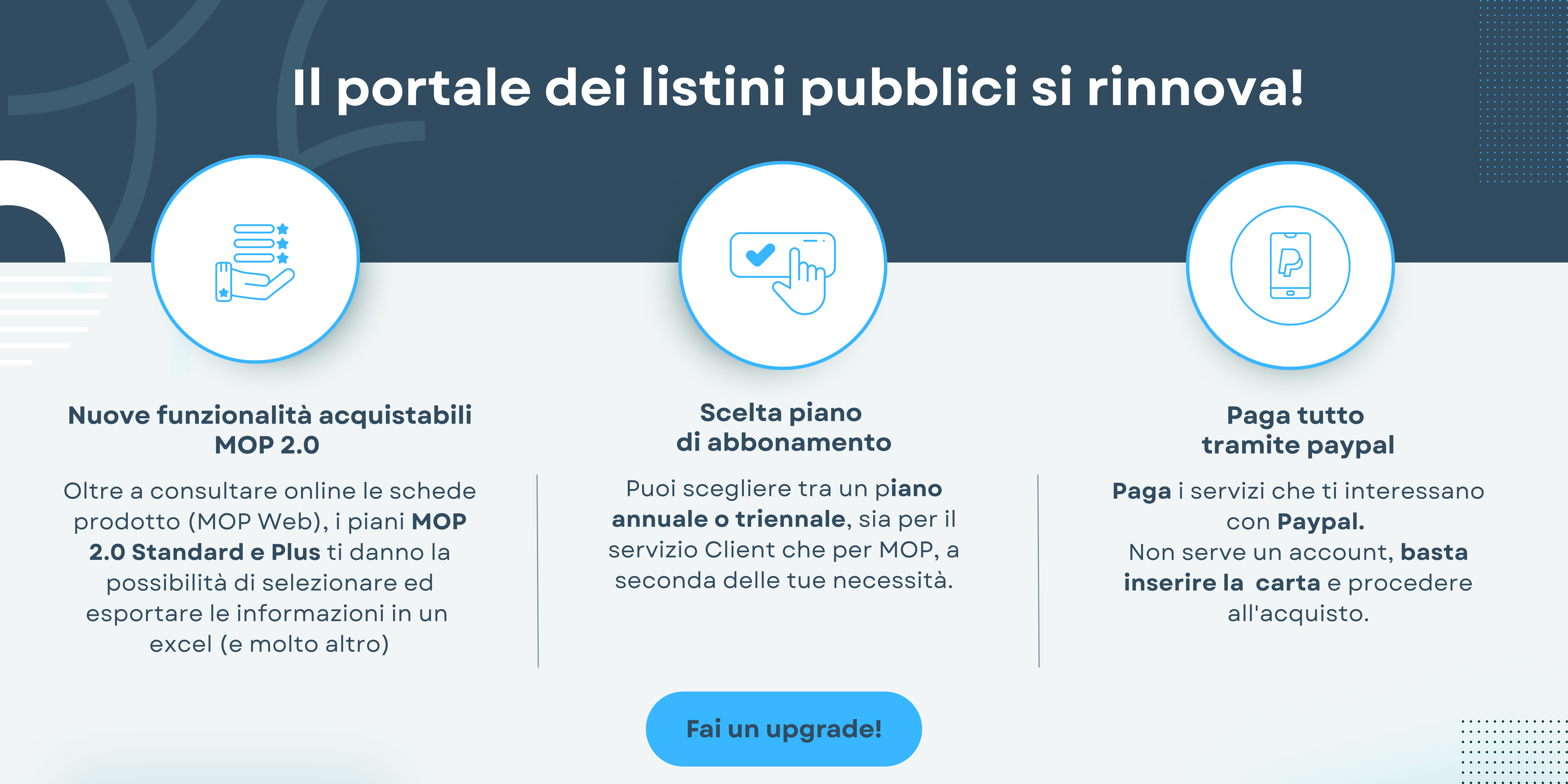 Il portale dei listini pubblici si rinnova!
